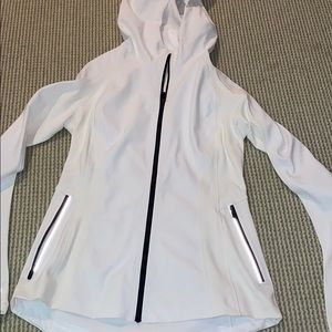 Lululemon White Windbreaker